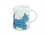 Scotty Dog Bone China Mug - Green Scotty Dog Bone China Mug - Green